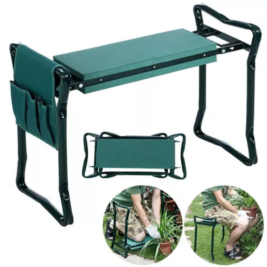 Heavy Duty Upgraded Garden Kneeler Thicken Seat Padded Kneeling Stool Outdoor